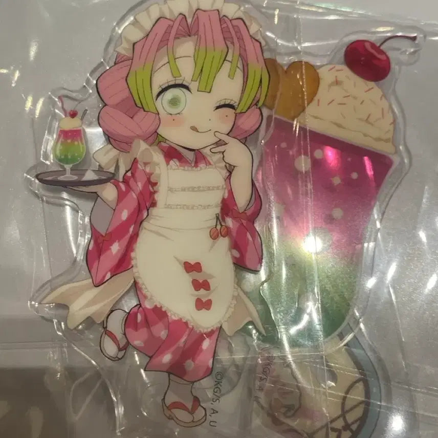 [BUNJANG] Demon Slayer Mitsuri Kanroji Cream Soda Acrylic Standee / 귀칼 미츠리 크림소다 아크릴 스탠드