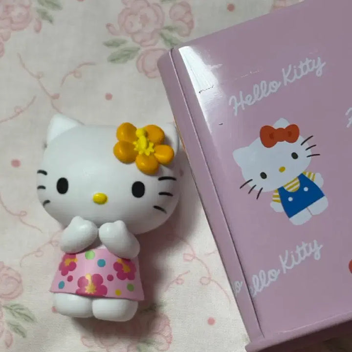 [BUNJANG] Heisei Kitty Tin Case Figure Hawaii Flower / 헤이세이 키티 틴케이스 랜덤 시크릿 피규어 확정 하와이 꽃 헤이세이