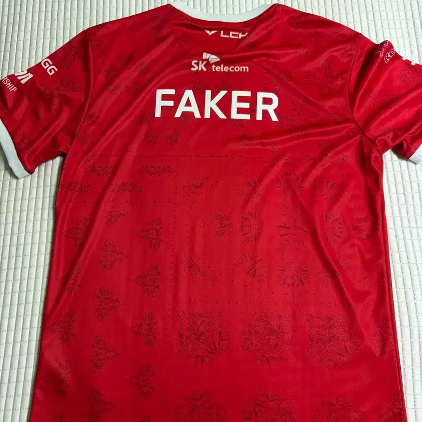 [BUNJANG] T1 2023 Summer Faker Jersey XL / [XL] 2023 T1 서머 페이커 유니폼 판매