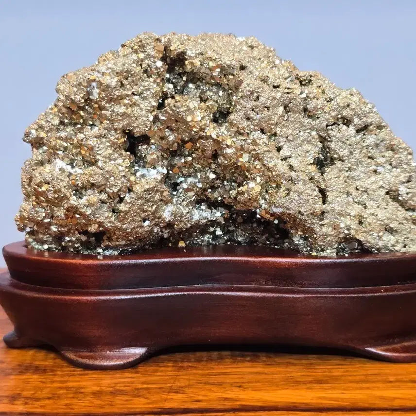 [BUNJANG] Pyrite Mineral Specimen / 26080803 반짝 반짝 밝은 기운을 주는 황철석 광물 원석 수석 팝니다