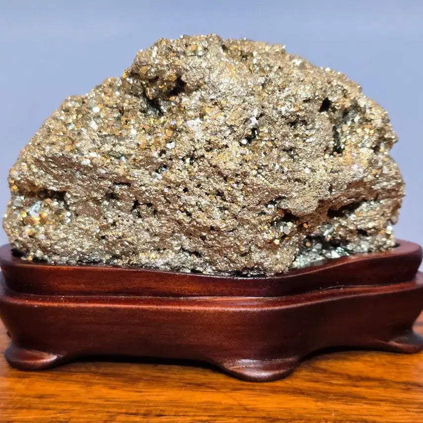 [BUNJANG] Pyrite Mineral Specimen / 26080803 반짝 반짝 밝은 기운을 주는 황철석 광물 원석 수석 팝니다