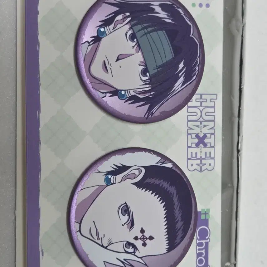 [BUNJANG] Hunter x Hunter Chrollo Can Badge / 헌터x헌터 상하이팝업 클로로 캔뱃지
