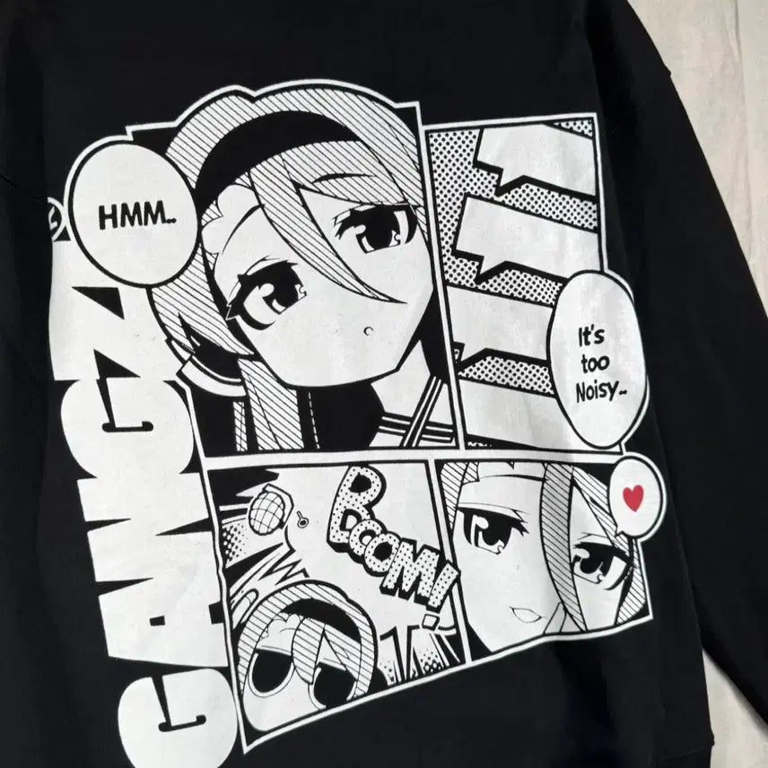 [BUNJANG] Kangji Cartoon Hoodie XL / 강지 카툰 후드티XL (단순개봉)