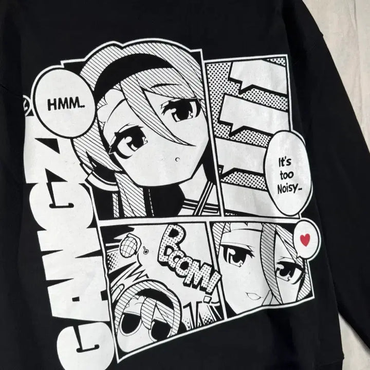 [BUNJANG] Kangji Cartoon Hoodie XL / 강지 카툰 후드티XL (단순개봉)