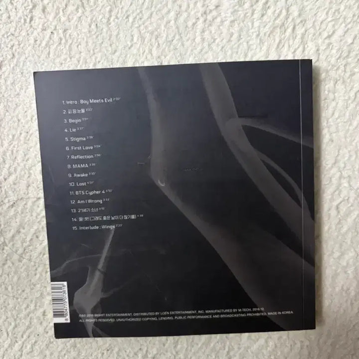 [BUNJANG] BTS Wings Official Signed Album Version I / [오늘만 이 가격] 방탄 BTS wings sign 윙즈 피땀눈물 친필 싸인 앨범