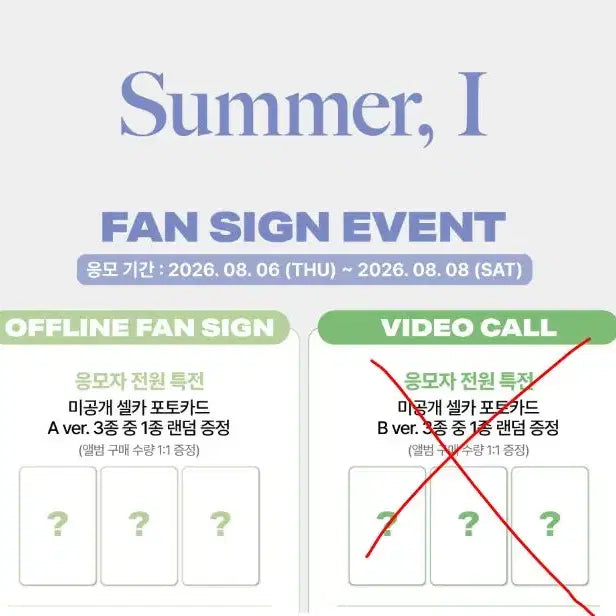 [BUNJANG] Jeong Eun Ji Soundwave In-Person Fan Sign Lucky Draw Photocard Set / 정은지 사운드웨이브 대면팬싸 미공포 세트