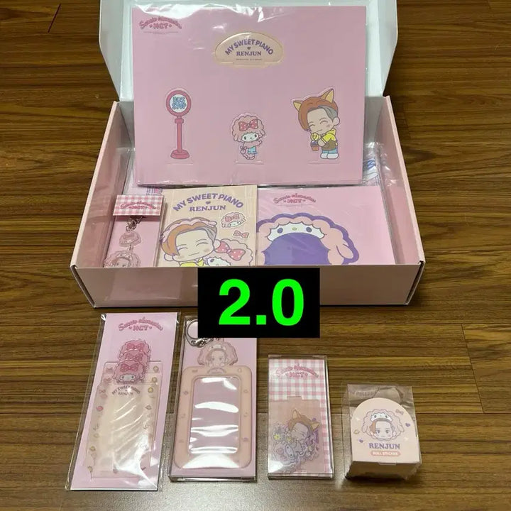 [BUNJANG] NCT Dream Renjun Sanrio Collaboration Party Pack Bundle Set - Acrylic Stand, Sleeve, Roll Sticker, Photocard Holder / 산리오 콜라보 엔시티 드림 런쥔 파티팩 파티패키지 나눔 아크릴 스탠드 슬리브 롤스티커 포토카드 홀더 양도 판매 마이스윗피아노 키링 renjun nct dream 127