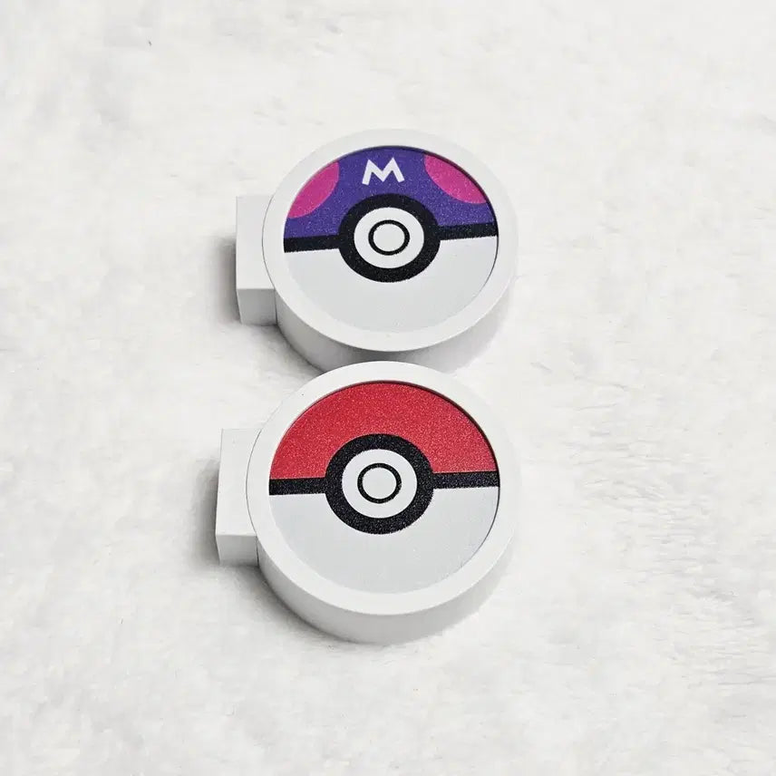 [BUNJANG] Pokemon Monster Ball LED Magnet Gacha Master Ball + Monster Ball / 포켓몬스터 몬스터볼  LED 마그넷 가챠 마스터볼+몬스터볼