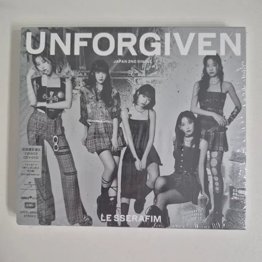 [BUNJANG] LE SSERAFIM UNFORGIVEN Limited Edition B Sealed Album / [미개봉]르세라핌 언포기븐  미개봉앨범 판매