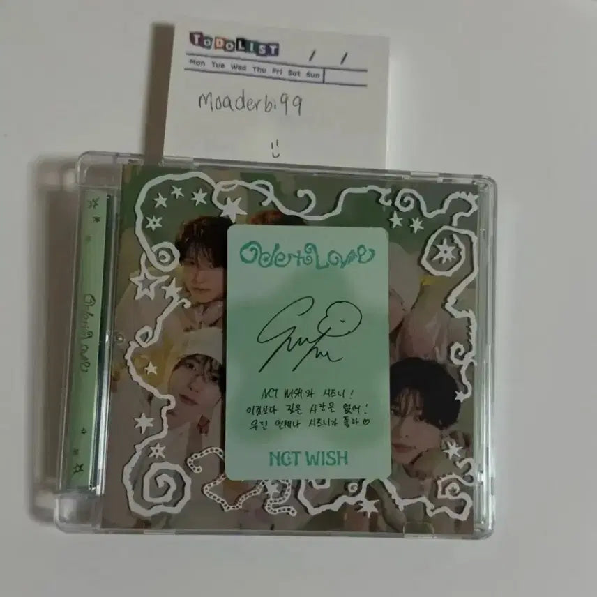 [BUNJANG] NCT WISH Ode to Love Sakuya Album Photocard Set / 엔시티위시 ode to love 사쿠야 앨범 포카 세트