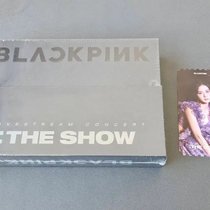 [BUNJANG] BLACKPINK THE SHOW DVD Sealed Bundle Set Special Ticket Jisoo / 블랙핑크 THE SHOW DVD 미개봉(특전 포함)