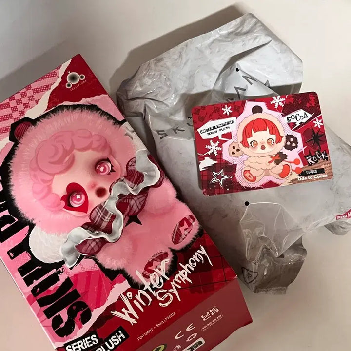 [BUNJANG] Pop Mart Skullpanda Winter Symphony Chocolate Hymn Doll Keychain / 정품 스컬판다 겨울교향곡 초콜릿찬송가 인형 키링 팝마트