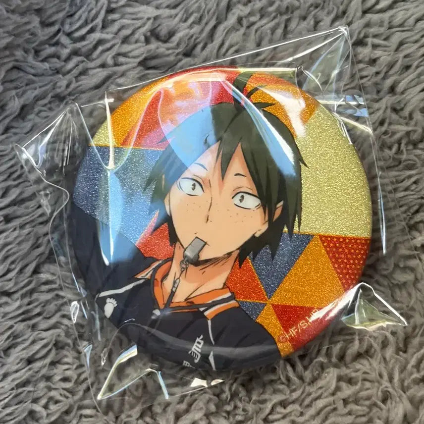 [BUNJANG] Haikyuu!! Yamaguchi Tadashi Glitter Badge / 하이큐 야마구치 타다시 글리터 뱃지