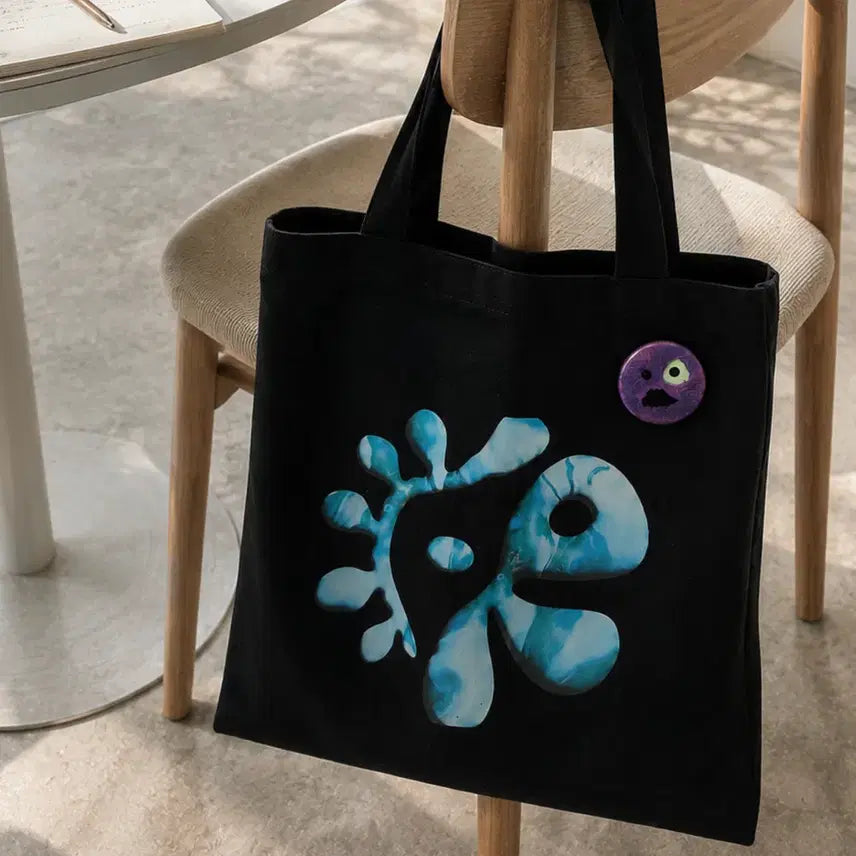[BUNJANG] Cortice Eco Bag &amp; Badge Set Canvas Bag Fan Goods / 코르티스 에코백 뱃지 세트 캔버스백 팬굿즈