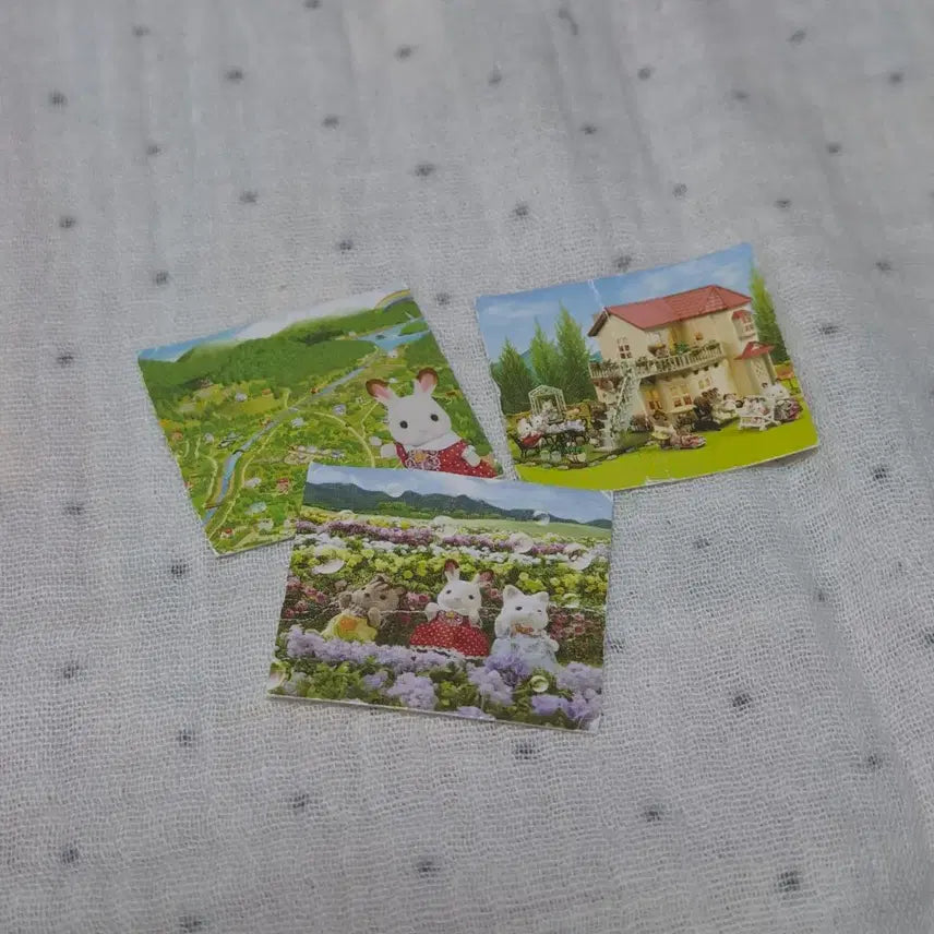[BUNJANG] Sylvanian Families Sofa and TV Set / 실바니안 가구