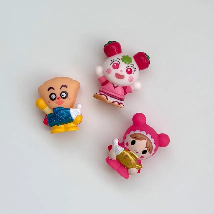[BUNJANG] Anpanman Finger Soft Vinyl Figure Bundle Set / [일괄] 호빵맨 손가락 소프비 피규어 세트
