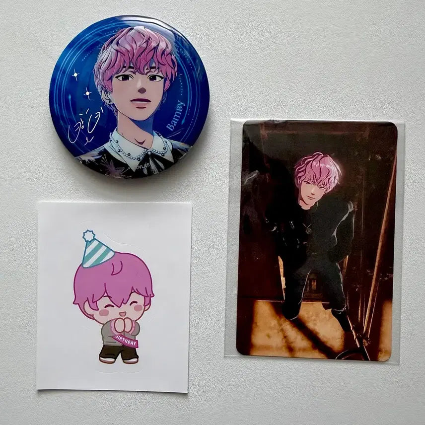 [BUNJANG] PLAVE Bambi 10Cafe Lucky Draw Can Badge / 플레이브 밤비 십카페럭드 캔뱃지