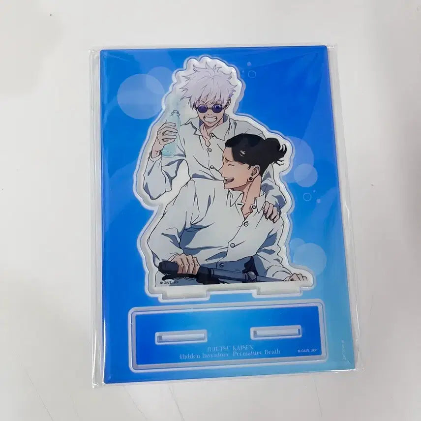 [BUNJANG] Jujutsu Kaisen Kaiin Kashikaku Gojo Satoru &amp; Geto Suguru Dual Acrylic Stand (Sealed) / 주술회전 팝업  회옥옥절 고죠 게토 페어 씬 아크릴 스탠드 미개봉