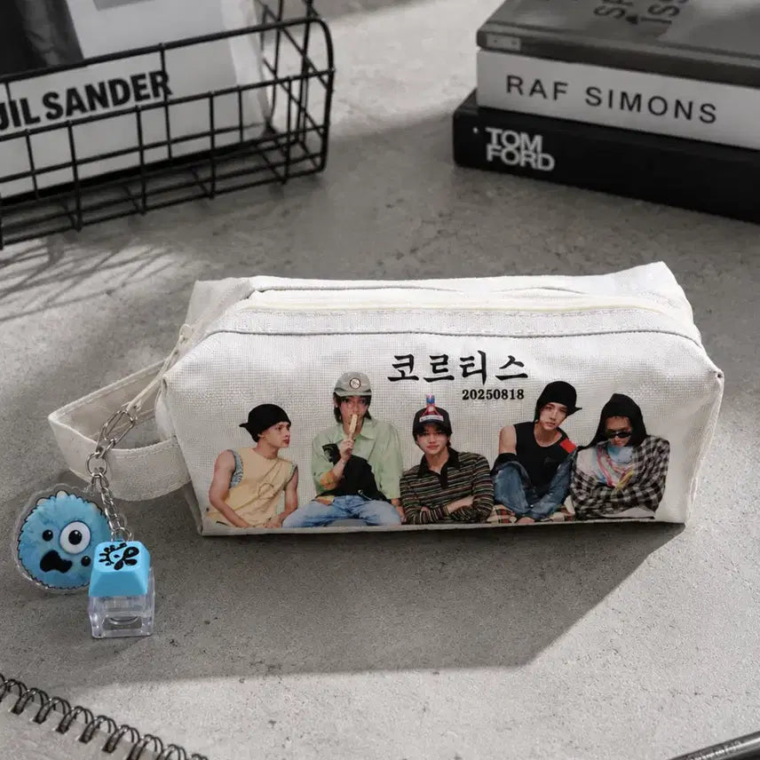 [BUNJANG] Cortis Pencil Case and Keyring Set / 코르티스 필통 키탭 키링 세트 파우치 팬굿즈