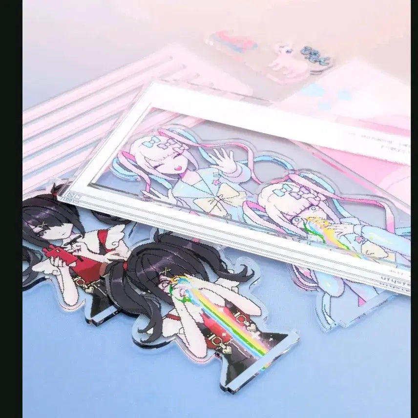 [BUNJANG] Needy Girl Overdose Chaten Acrylic Diorama / 니디걸 오버도즈 쵸텐 아크릴 디오라마