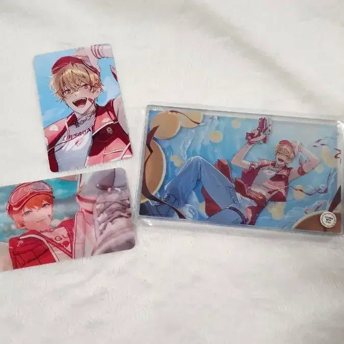[BUNJANG] Scolitism Nino Sunday 2nd Anniversary Acrylic Block &amp; Photocard Bundle Set / 스코시즘 니노 선데이 2주년 굿즈 판매