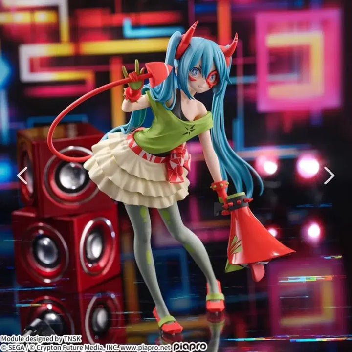 [BUNJANG] Sega Figureism Hatsune Miku DE:MONSTAR Figure / 세가 피규어리즘 하츠네 미쿠 DE:MONSTAR 피규어 (정품)