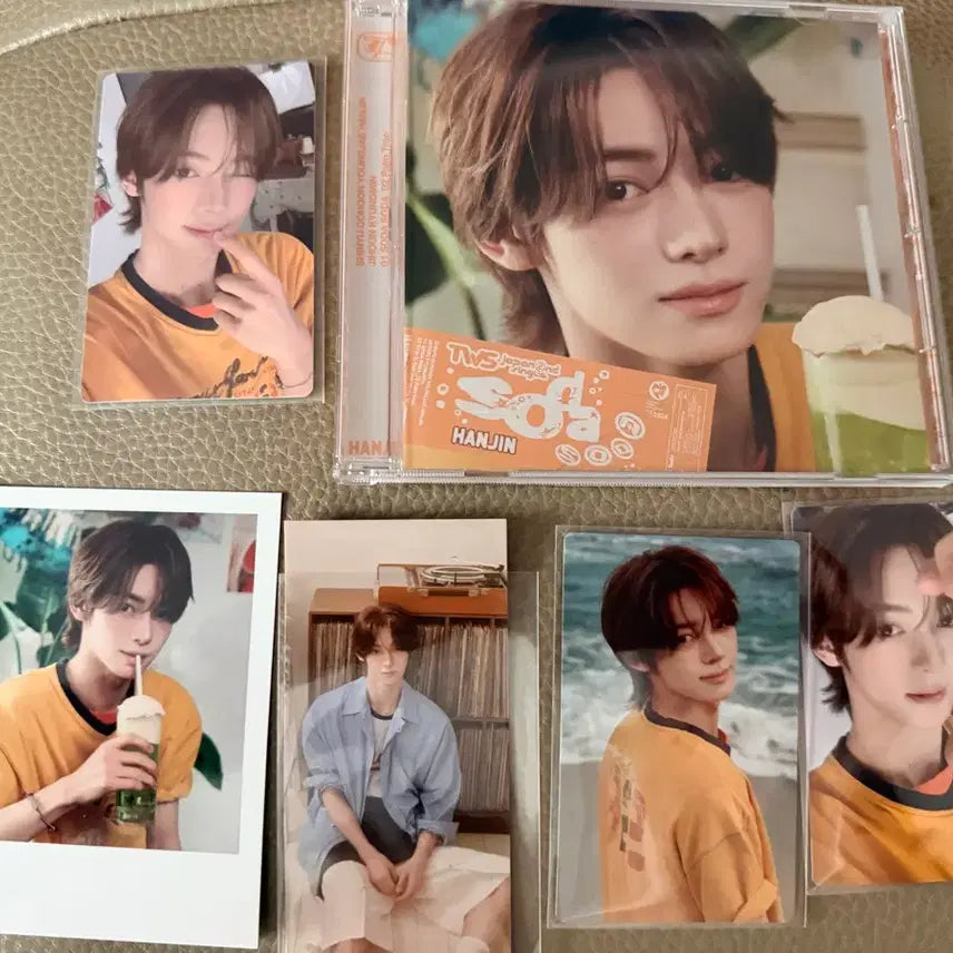 [BUNJANG] Japan 2nd Single SODA SODA Solo Jacket Han Jin Photocard / Japan 2nd Single SODA SODA Solo Jacket-한진