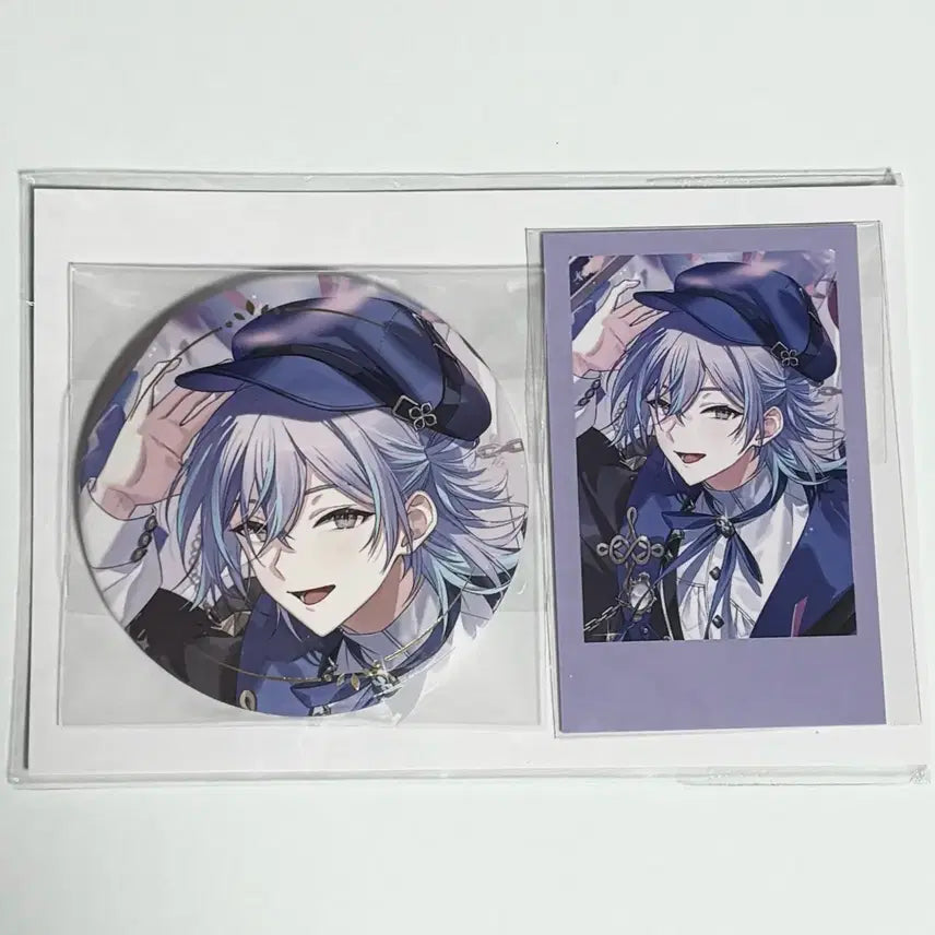 [BUNJANG] Nijisanji 2025 Hoshirube Sho Birthday Acrylic Panel Set / 일괄) 니지산지 2025 호시루베 쇼 생일 아크릴 판넬세트, 체키&amp;캔뱃지