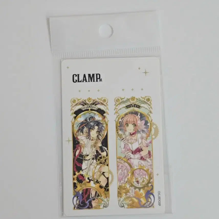 [BUNJANG] CLAMP Card Cover Sticker Set (Sakura, Ashura) Sealed / 클램프전(CLAMP) 카드커버 스티커(사쿠라 아수라) 미개봉