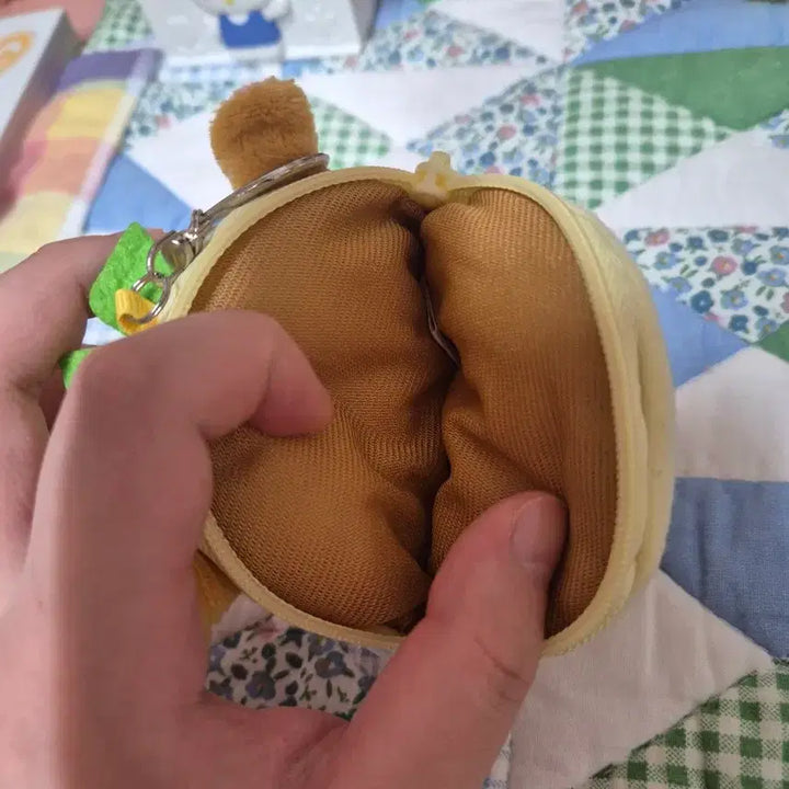 [BUNJANG] Corocoro Kuriring Coin Pouch Keychain / 반택가능)코로코로 쿠리링 동전지갑 키링