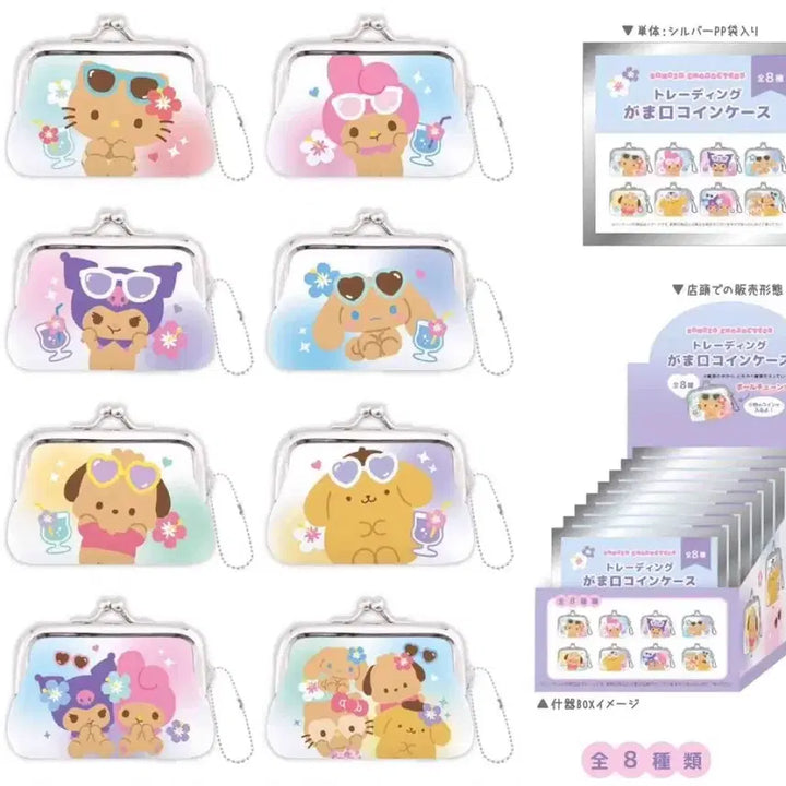 [BUNJANG] Sanrio Tanning Random Coin Purse / 산리오 태닝 랜덤 동전지갑