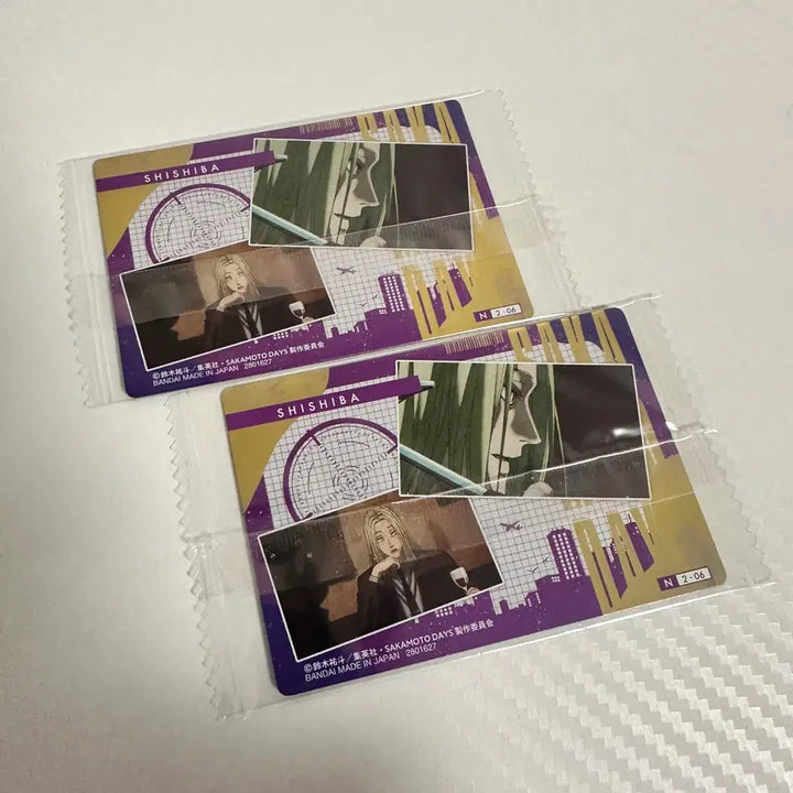 [BUNJANG] Sakamoto Days Wafer Card Shishiba N / 사카모토데이즈 웨하스카드 시시바 N