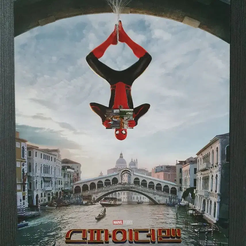 [BUNJANG] Marvel Spider-Man: Far From Home Flyers Bundle Set (A4) / 6종 일괄 마블 영화 스파이더맨 파 프롬 홈 전단지 팜플렛 A4