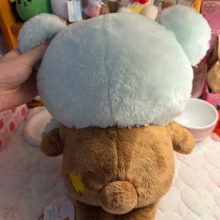 [BUNJANG] Sweet Cream Ice Cream Hat Sweet Potato Plush / 민트아이스크림 코구마
