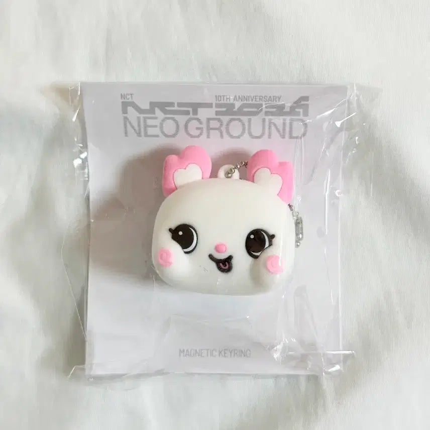 [BUNJANG] NCT 10th Anniversary Magnet Ball Charm Keychain - Sakuya / 미사용 팡이) 엔시티위시 nct10주년 마그넷마그네틱 볼찌부 자석 키링 위시돌 사쿠야