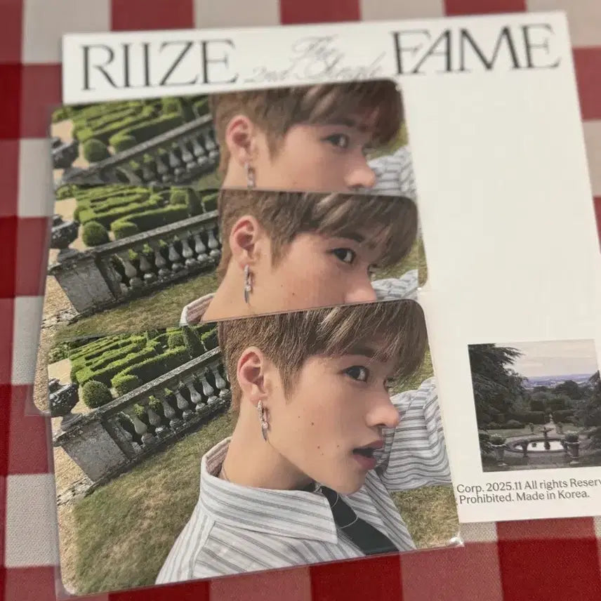 [BUNJANG] RIIZE FAME Photobook Sohee Photocard / 라이즈 페임 포토북 소희 포카