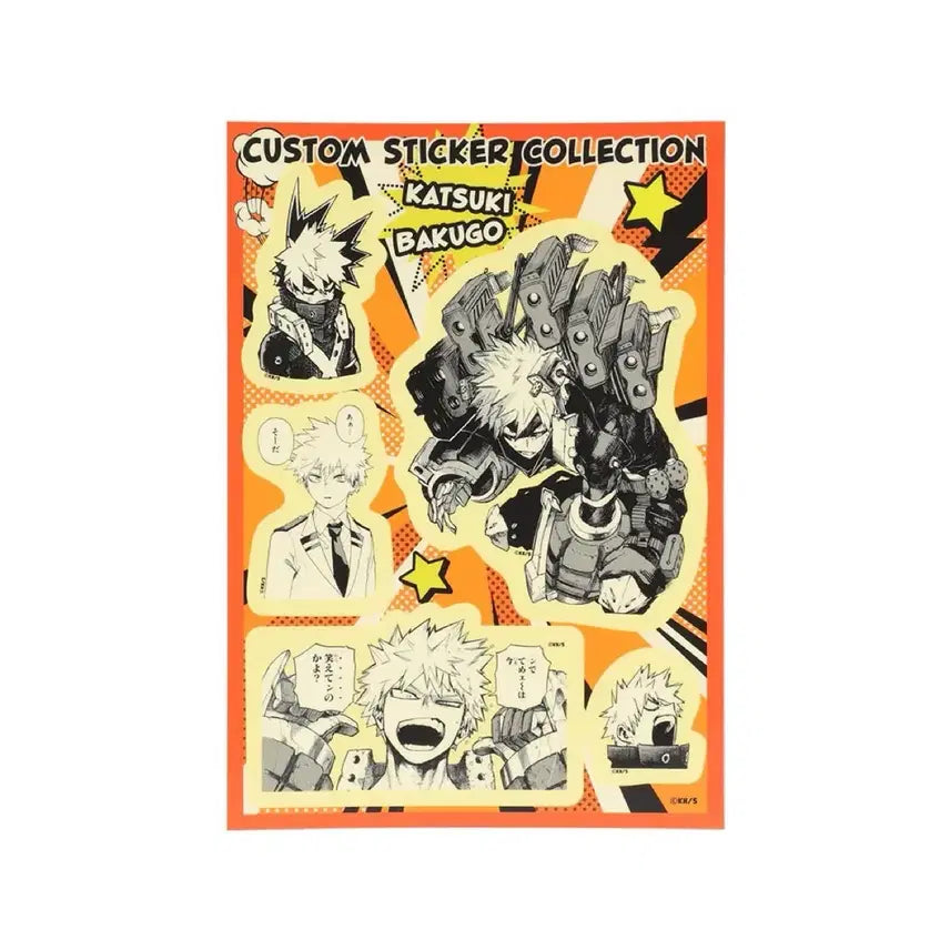[BUNJANG] My Hero Academia Custom Sticker Collection / 나의 히어로 아카데미아 커스텀 스티커 컬렉션