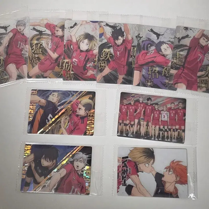 [BUNJANG] Haikyuu!! Wafer Card Bundle Set / 하이큐 웨하스 카드 일괄
