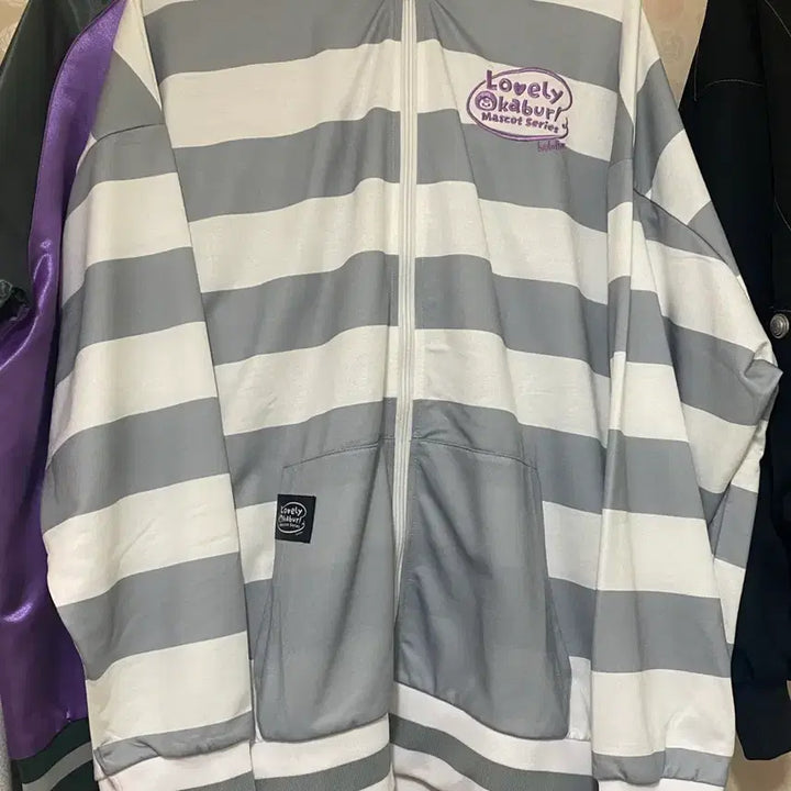 [BUNJANG] Hololive Nekomatas Okayu Zip-up Hoodie L / 홀로라이브 네코마타 오카유 집업 L