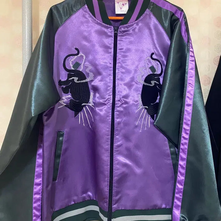 [BUNJANG] Hololive Nekomata Okayu Sukajan Jacket / 홀로라이브 네코마타 오카유 스카잔 (프리사이즈