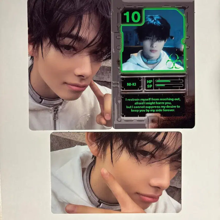 [BUNJANG] ENHYPEN NI-KI Desire Unleashed Engine Ver. Photocard Bundle Set (3 pcs) / 엔하이픈 니키 디자이어 언리쉬 엔진반 포카 일괄 3장 desire unleash niki
