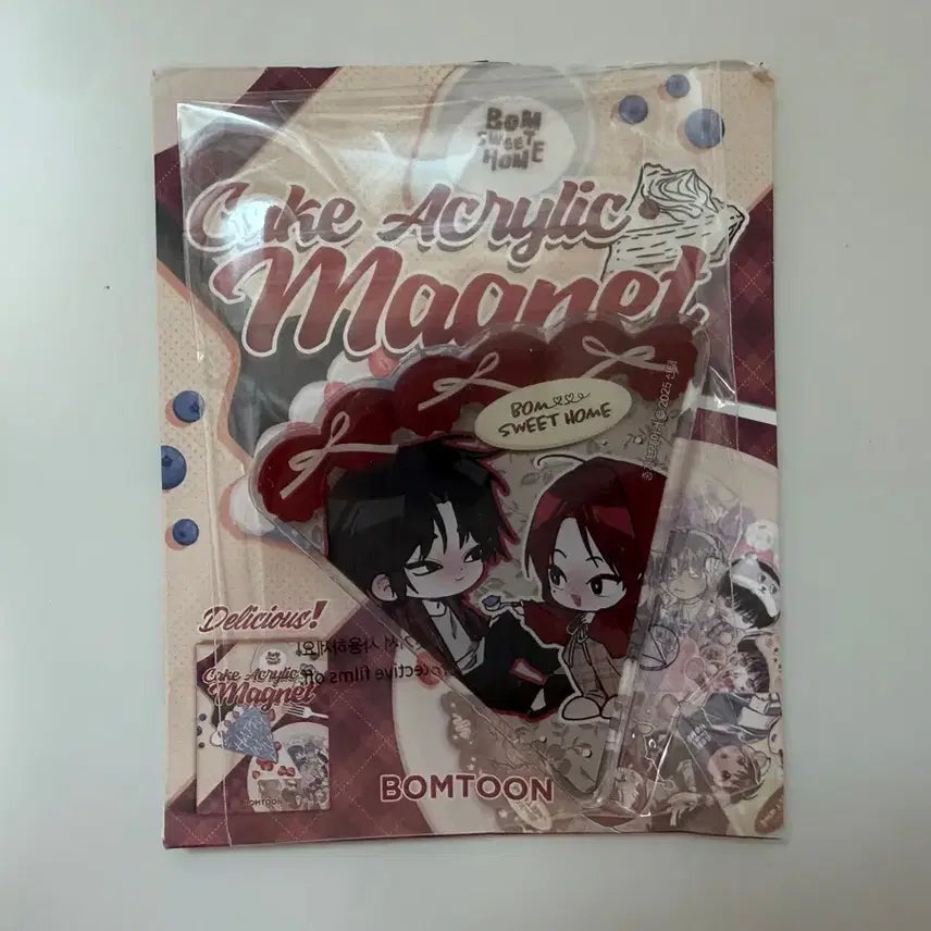 [BUNJANG] Bomtoon Home Sweet Home Cake Magnet / 봄툰 홈 스윗 홈 케이크 마그넷 종가브레이커 판매합니다.