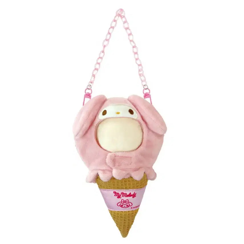 [BUNJANG] Sanrio My Melody Ice Cream Costume Plush Doll Clothes / 산리오 아이스크림 코스튬 인형옷 누이옷 마이멜로디