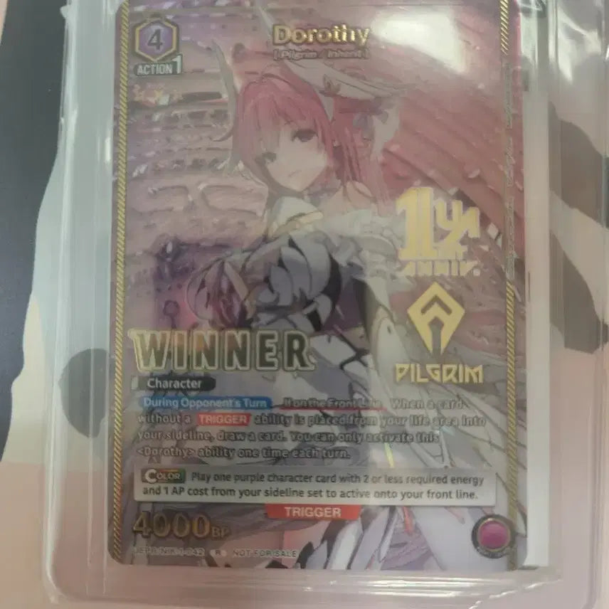 [BUNJANG] Union Arena Nikke Dorothy Winner Card (Sealed) / 유니온아레나 니케 도로시 winner 미개봉