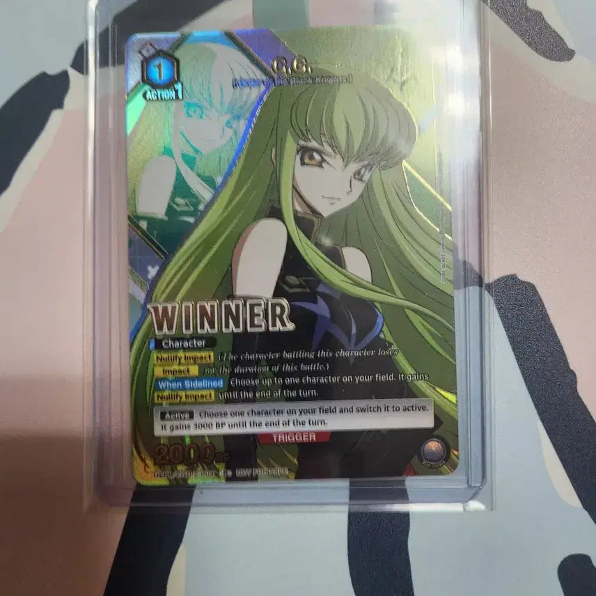 [BUNJANG] Union Arena Code Geass C.C. Winner Card / 유니온아레나 코드기어스 c.c winner