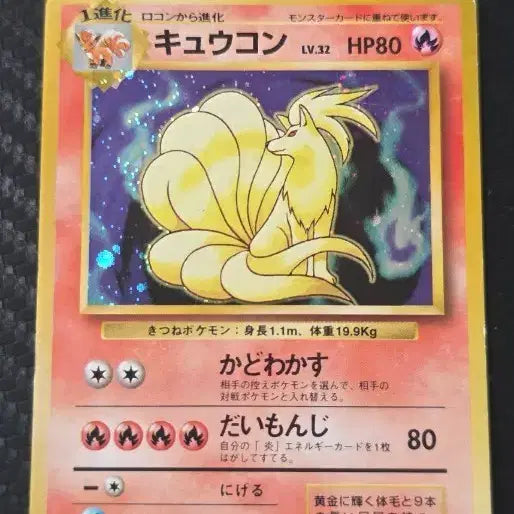 [BUNJANG] Pokemon Card Vulpix / 포켓몬카드 식스테일