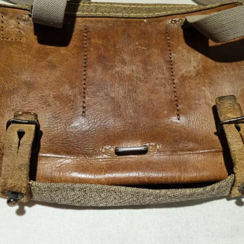 [BUNJANG] 1915 Swiss Military Bread Bag (Label Bag) - Original WWI Era / [초희귀/1915년산] 오리지널 스위스 밀리터리 브레드백 ( 라벨백 )