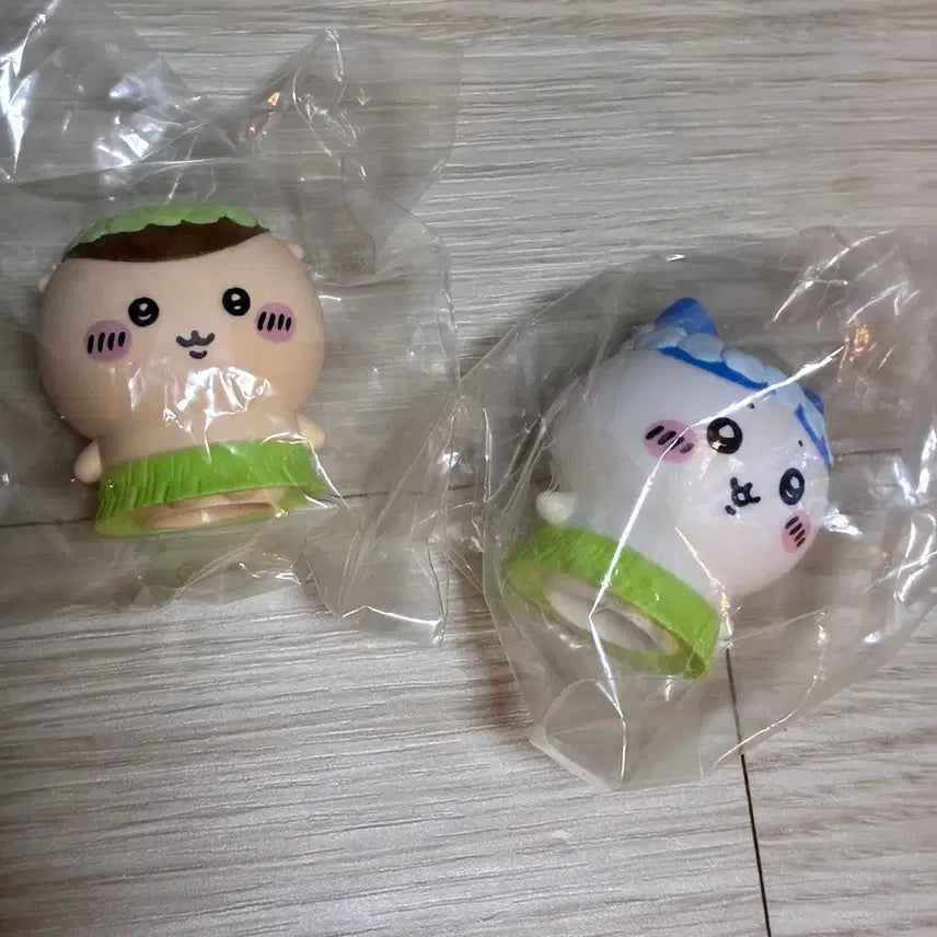 [BUNJANG] Chiikawa Mermaid Island Soft Vinyl Mini Figure (Hachiwari, Kurimanju) / 치이카와 인어의 섬 인어섬 소프비 미니피규어 하치와레 쿠리만쥬