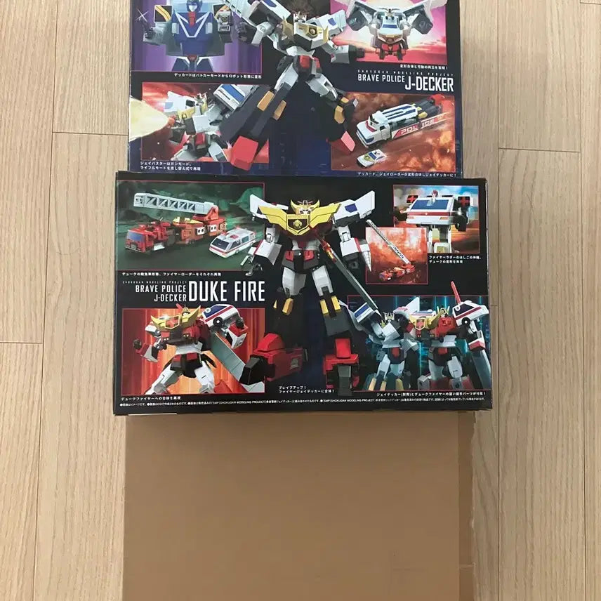 [BUNJANG] SMP Brave Police J-Decker Duke Fire Gunmax Bundle Set / 슈퍼미니프라 smp 용자경찰 제이데커 듀크화이어 건맥스 일괄