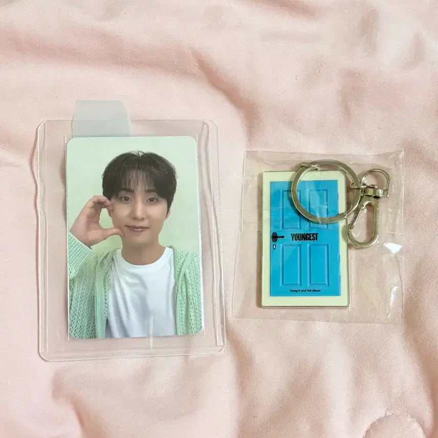 [BUNJANG] Young K Music Bank Live Studio Photocard Keyring Bundle Set / 영케이 뮤직뱅크 공방 포카 키링 일괄 뮤뱅 기프트